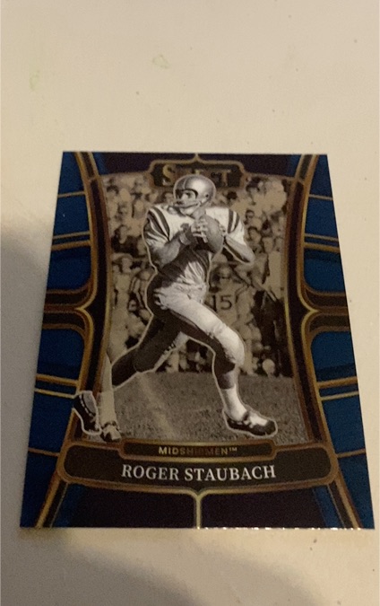 2023 Panini Select Draft Picks #85 Roger Staubach Navy Midshipmen — front
