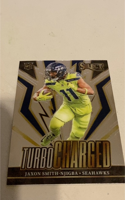 2023 Panini Select Turbo Charged #TUR-JAN Jaxon Smith-Njigba — front