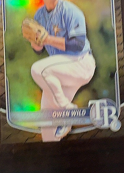 2025 Bowman Chrome Prospects #BCP-14 Owen Wild — front