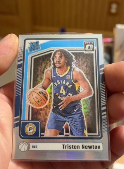 2024-25 Donruss Optic #285 Tristen Newton — front