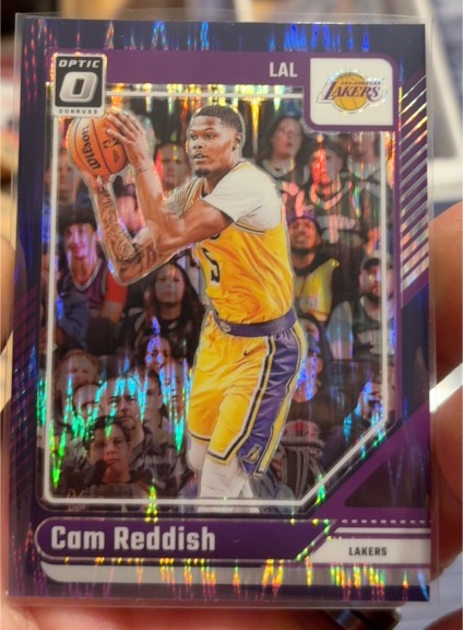 2024-25 Panini Donruss Optic #3 Cam Reddish — front