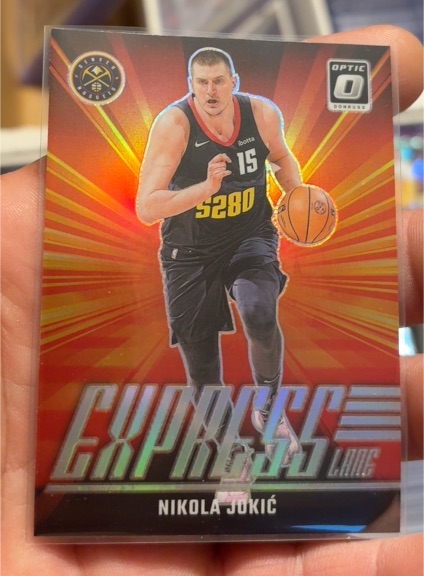 2024-25 Donruss Optic #3 Nikola Jokic Express Lane — front