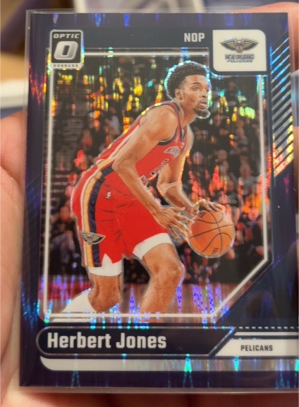 2023 Donruss Optic #NOP Herbert Jones — front