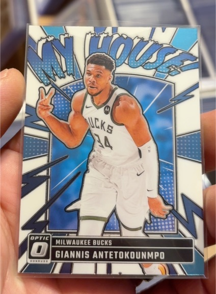 2024-25 Panini Donruss Optic #5 Giannis Antetokounmpo My House — front