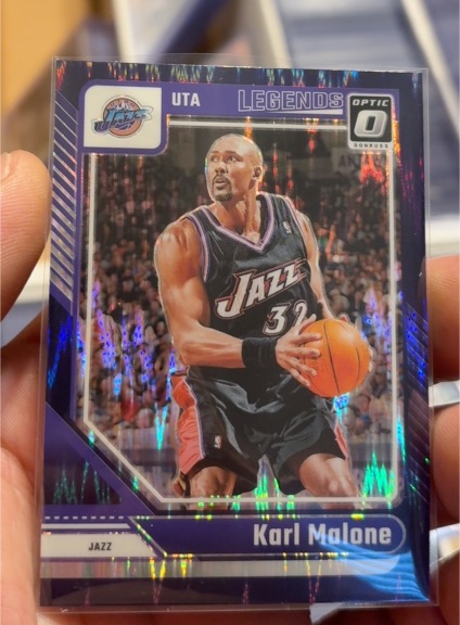 2024-25 Panini Donruss Optic #229 Karl Malone — front
