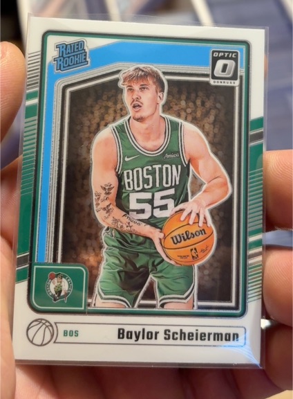 2024-25 Donruss Optic #263 Baylor Scheierman — front