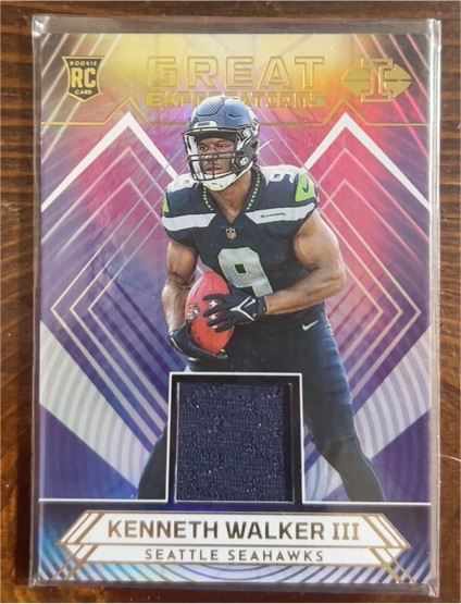 2022 Panini Illusions Great Expectations #GE-KW Kenneth Walker III — front