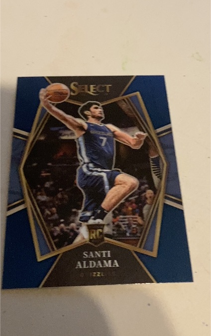 2021-22 Panini Select #122 Santi Aldama — front