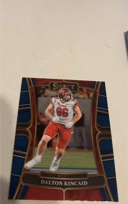 2023 Panini Select Draft Picks #18 Dalton Kincaid — front