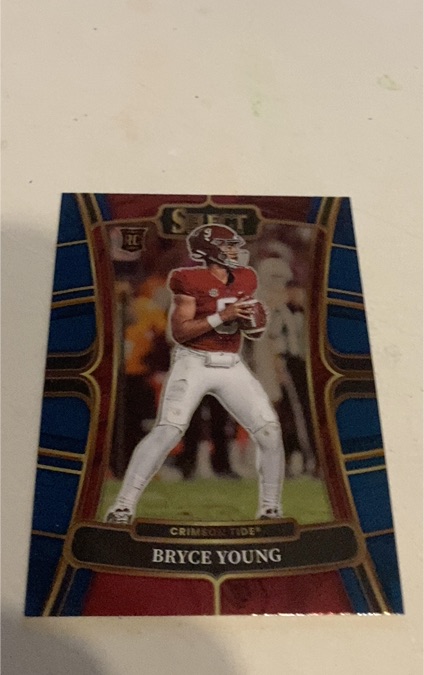 2023 Panini Select Draft Picks #1 Bryce Young — front