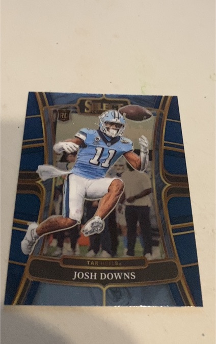 2023 Panini Select Draft Picks #16 Josh Downs — front