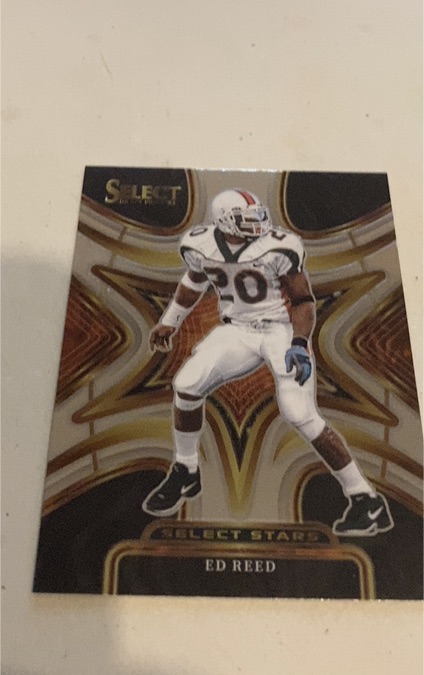 2023 Panini Select Draft Picks Select Stars #SS-ER Ed Reed — front