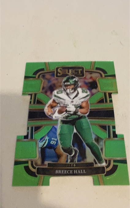 2023 Panini Select #77 Breece Hall — front