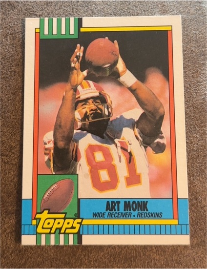 1990 Topps #126 Art Monk — front