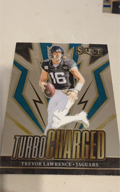 2023 Panini Select Turbocharged #TUR-TLA Trevor Lawrence — front
