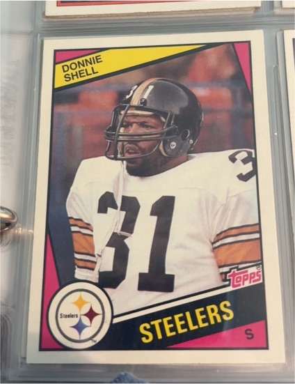 1984 Topps #170 Donnie Shell — front