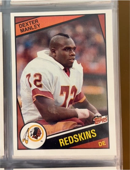 1984 Topps #383 Dexter Manley — front