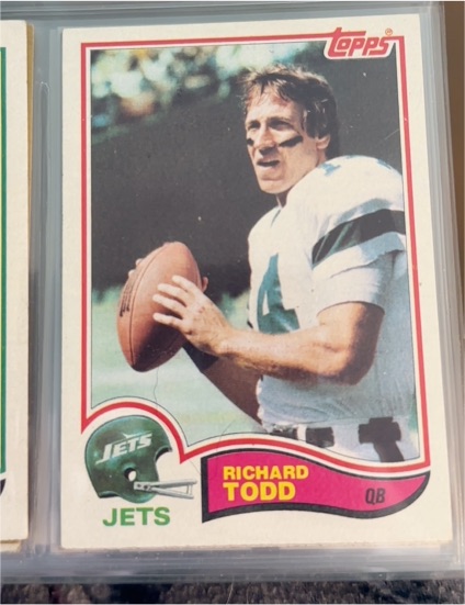 1982 Topps #181 Richard Todd — front
