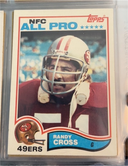 1982 Topps #481 Randy Cross — front