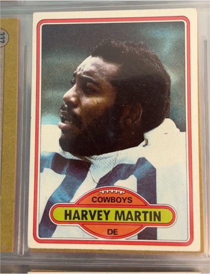 1980 Topps #270 Harvey Martin Dallas Cowboys — front