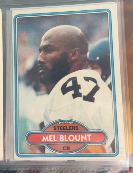 1980 Topps #155 Mel Blount — front