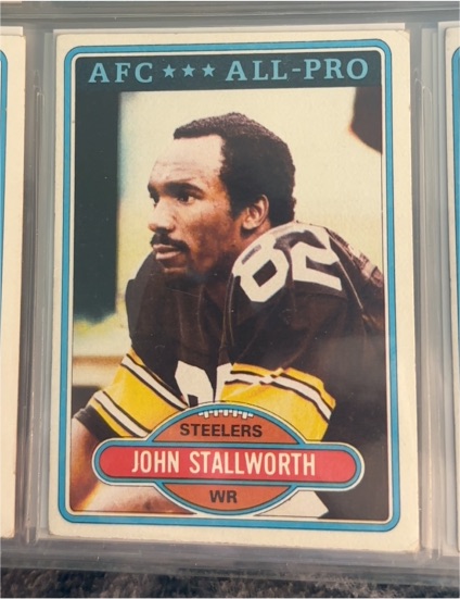 1980 Topps #130 John Stallworth — front
