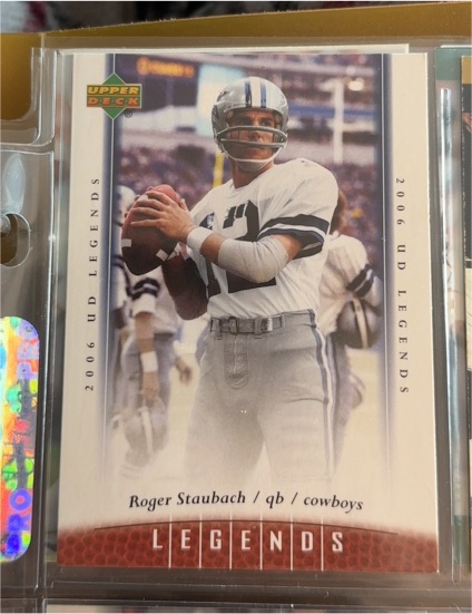 2006 Upper Deck Legends #6 Roger Staubach — front