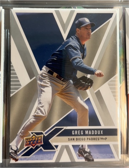 2008 Upper Deck X #83 Greg Maddux — front