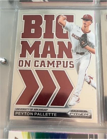 2022 Panini Prizm Draft Picks #BMC-PP Peyton Pallette — front
