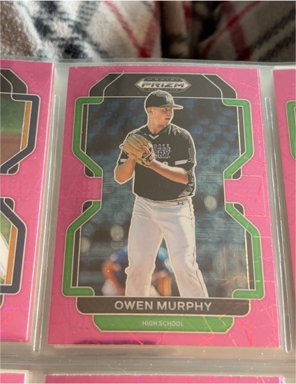 2022 Panini Prizm Draft Picks #PDP20 Owen Murphy — front