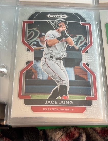 2022 Panini Prizm Draft Picks #PDP12 Jace Jung — front