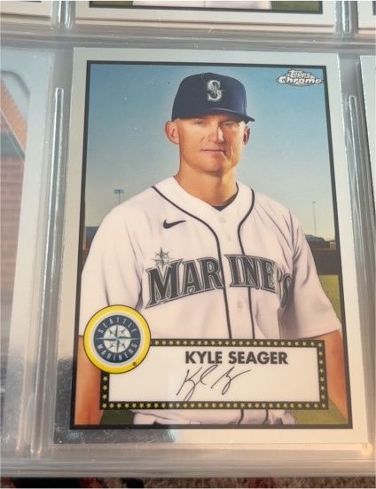 2021 Topps Chrome Platinum Anniversary #312 Kyle Seager — front