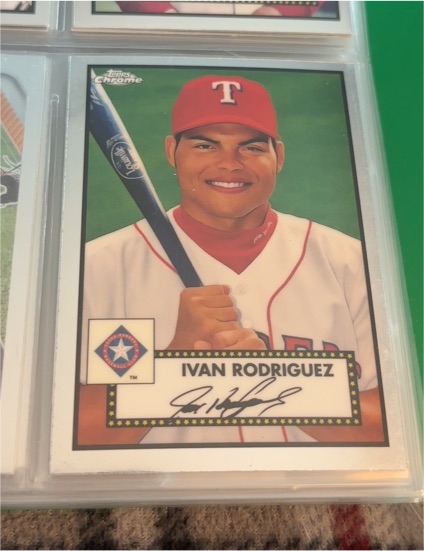 2021 Topps Chrome Platinum Anniversary #512 Ivan Rodriguez — front