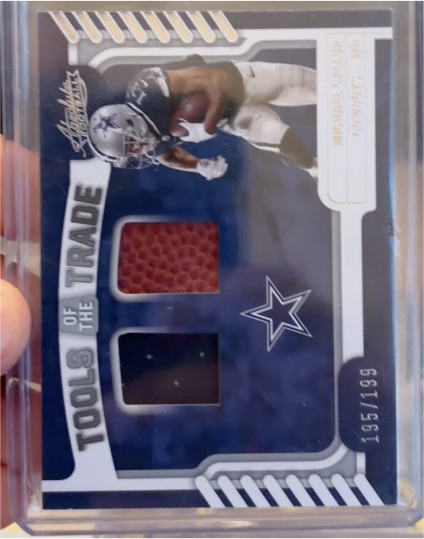 2022 Panini Absolute Tools of the Trade Double #TTD-2 Dak Prescott — front