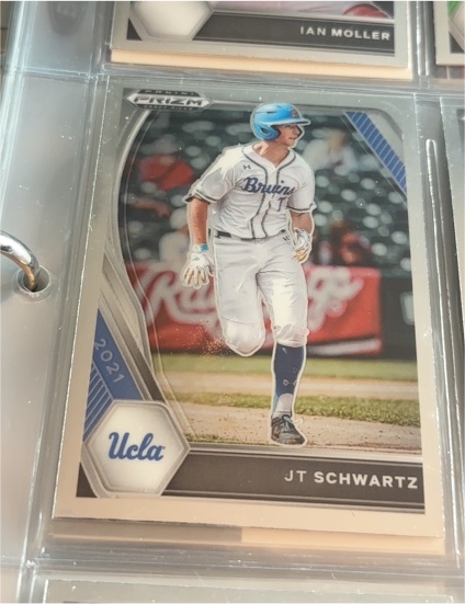 2021 Panini Prizm Draft Picks #PDP111 JT Schwartz — front