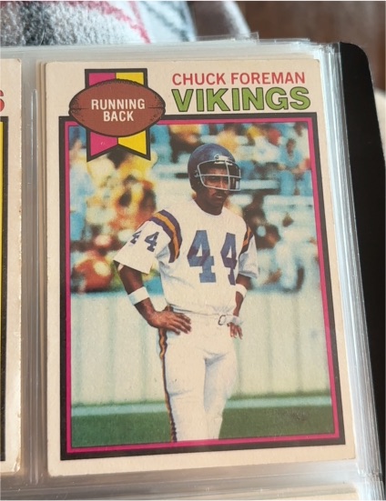1979 Topps #100 Chuck Foreman — front