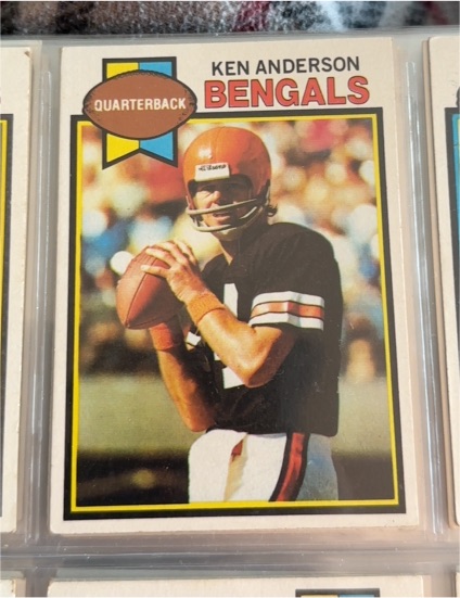 1979 Topps #115 Ken Anderson — front