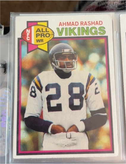 1979 Topps #30 Ahmad Rashad — front