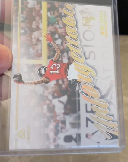 2024 Panini Luminance Unforgettable Mike Evans — front