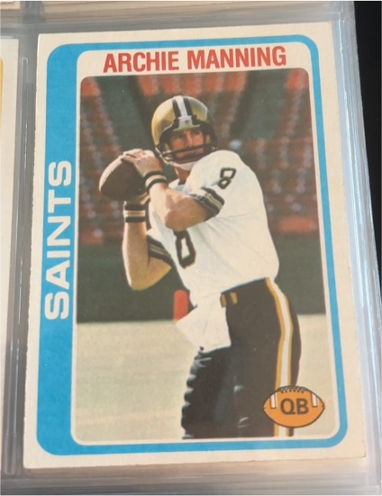 1978 Topps #173 Archie Manning — front