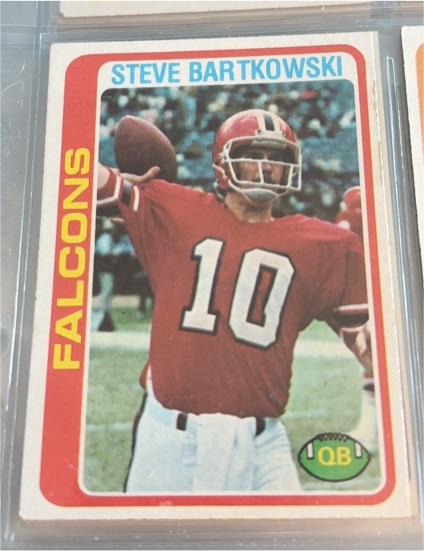 1978 Topps #196 Steve Bartkowski — front