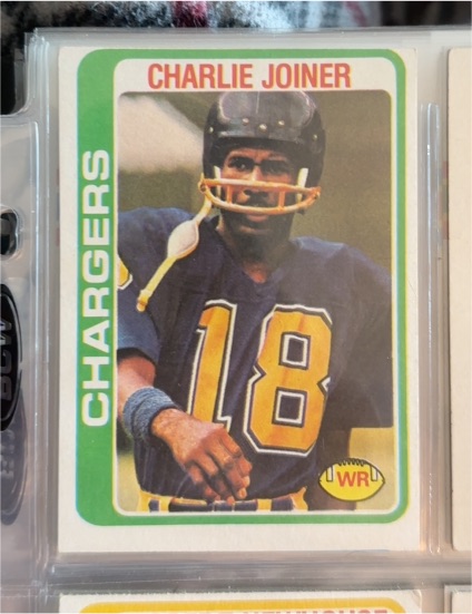 1978 Topps #338 Charlie Joiner — front