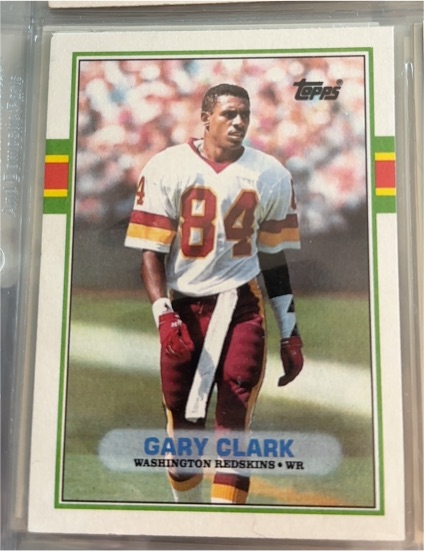 1989 Topps #258 Gary Clark — front