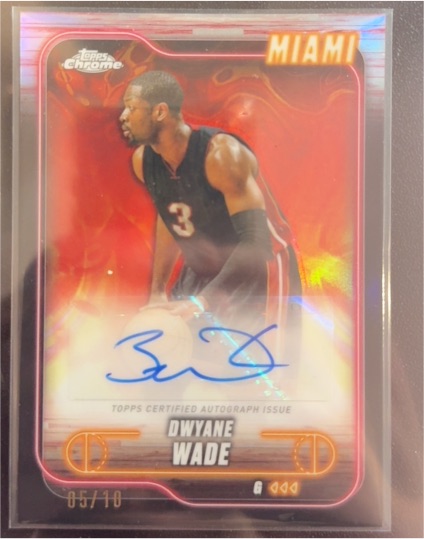 2024-25 Topps Chrome #13 Dwyane Wade — front