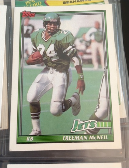 1991 Topps #461 Freeman McNeil — front