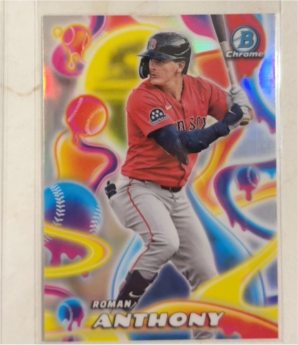 2025 Bowman Chrome #MM-13 Roman Anthony — front