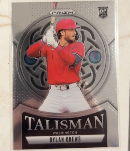 2025 Panini Prizm Talisman #18 Dylan Crews — front