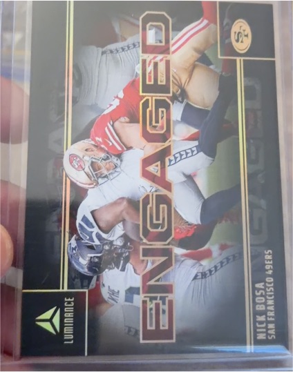 2024 Panini Luminance Engaged #ENG-NB Nick Bosa — front