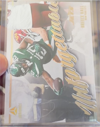 2024 Panini Luminance #UNF-BHL Breece Hall Unforgettable — front