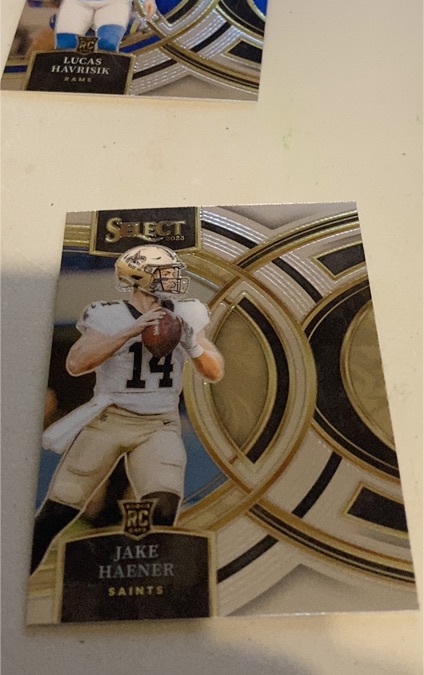 2023 Panini Select Premier Level #186 Jake Haener — front